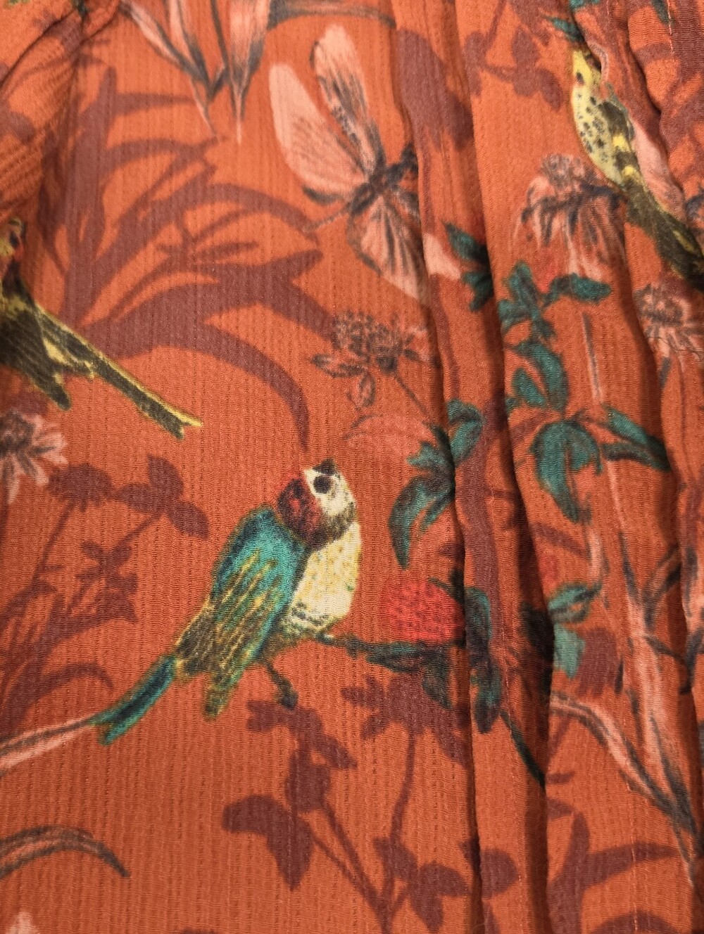 Anthropologie by Maeve Liliana Pleated Button-down Blouse M - Picture 7 of 7